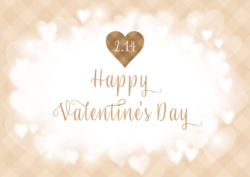 バレンタインチョコ配布